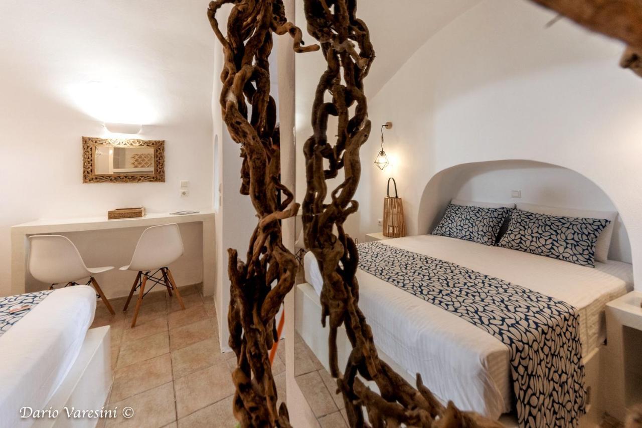 فيلا Santorinian Lava House Pýrgos المظهر الخارجي الصورة
